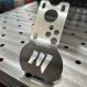 MAC Stainless MIG Torch Holder Dual Magnet with Tip Removal Holes